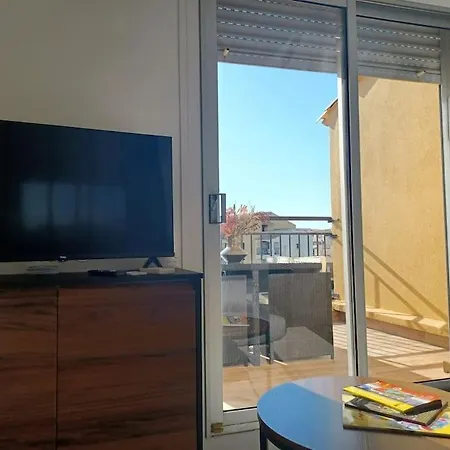 Cap'nomad Cote Port - Terrasse - Piscine - Parking 公寓 阿格德